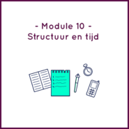 Module 10 - Structuur en tijd