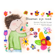 Bloemen zijn rood.